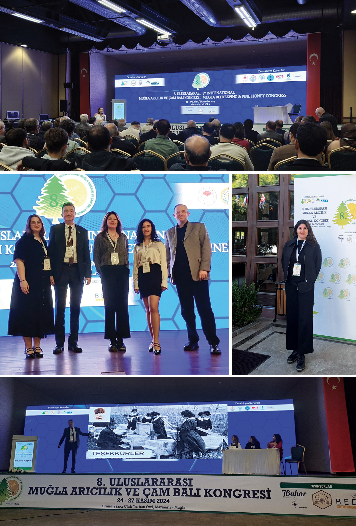 Arion ilaç, 8. Uluslararası Muğla Arıcılık ve Çam Balı Kongresi’ne katıldı