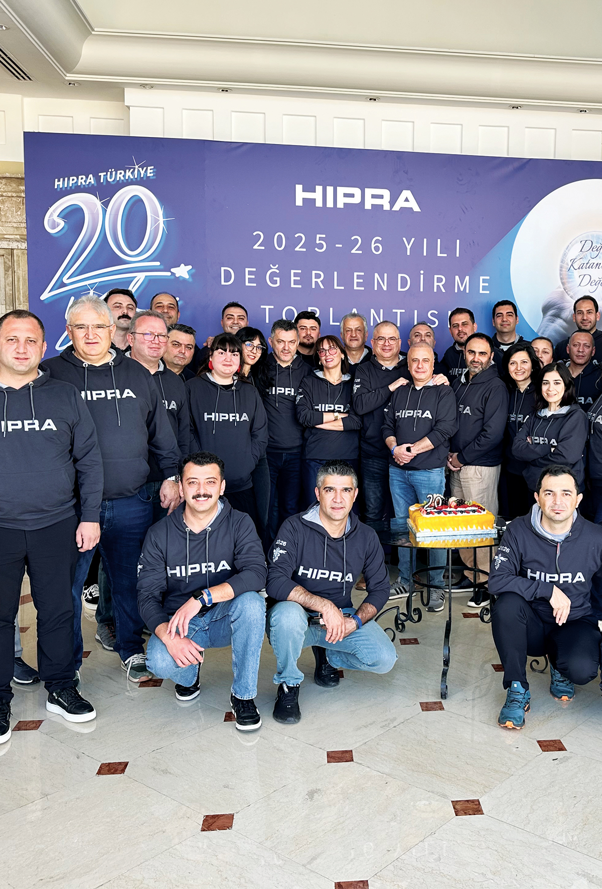 HIPRA Türkiye 2025–2026 Değerlendirme Toplantısı ve 20. yıl coşkusu