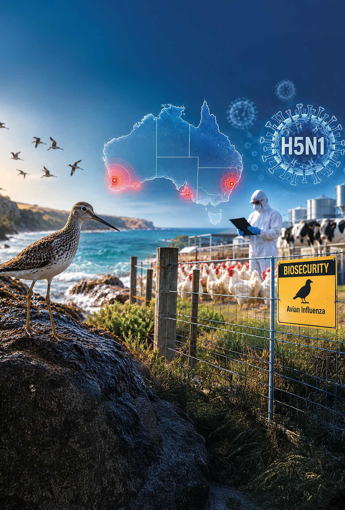 H5N1, Avustralya’nın kapısına dayandı